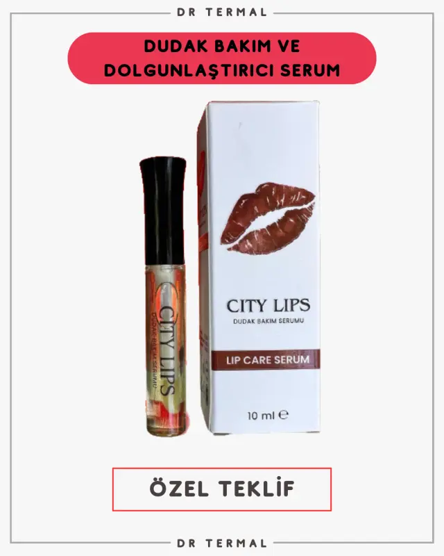 Dudak Bakım ve Dolgunlaştırıcı Serum